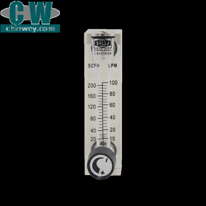 Lzm T Lpm Scfh Panel Type Acrylic Flowmeter Flow Meter