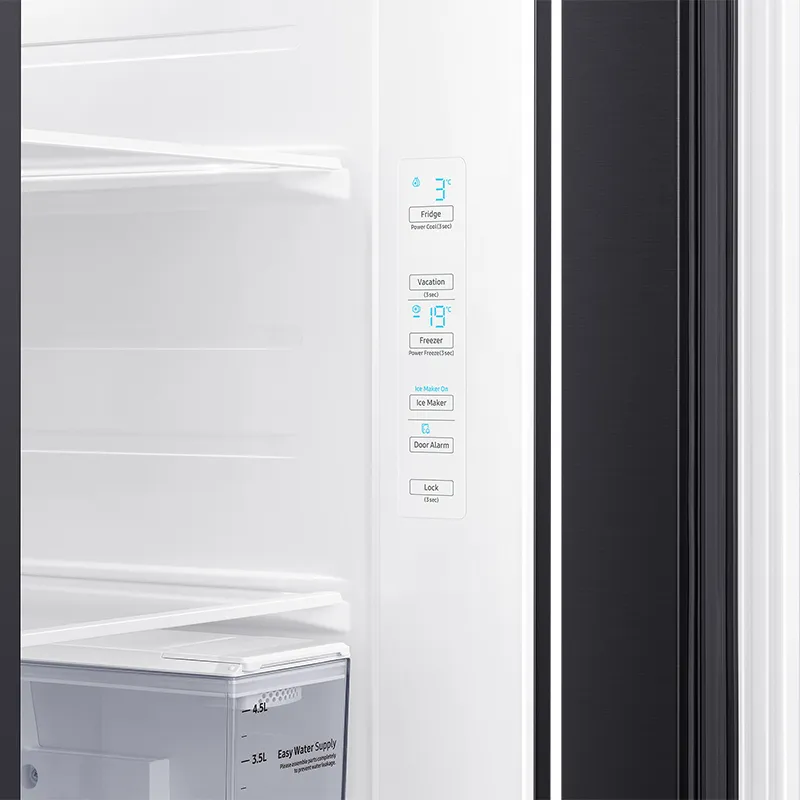 SAMSUNG Refrigerator【RS64R5131B4/ST】 ตู้เย็น Side by Side All-around ...