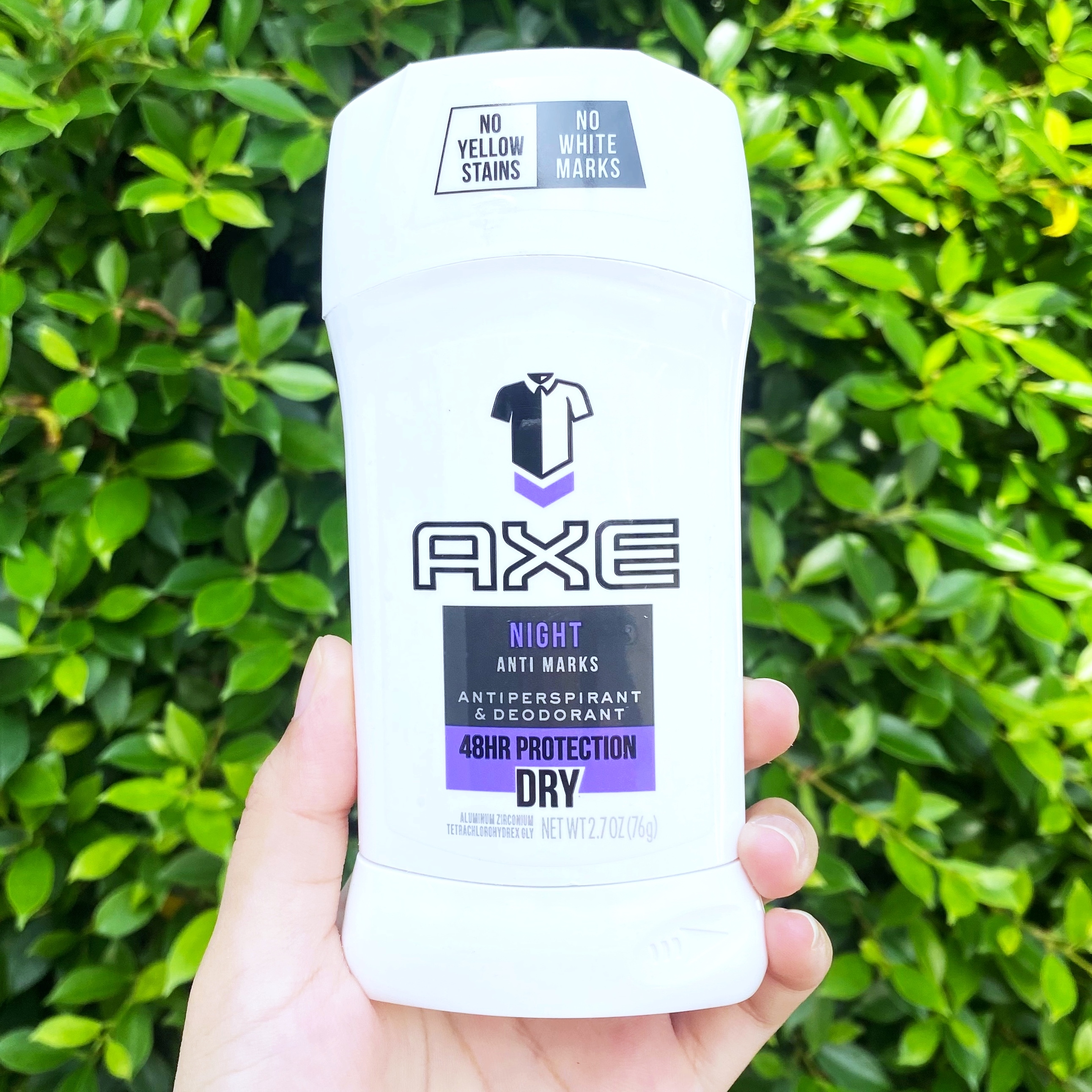 ราคา 50% Off ราคา Sale โปรดอ่านก่อนสั่ง Exp. 4/22 แอ๊กซ์ ไนท์ AXE Night Anti Marks Antiperspirant Deodorant Stick 76g (AXE®) โรลออนสติ๊ก ระงับกลิ่นกาย สำหรับผู้ชาย