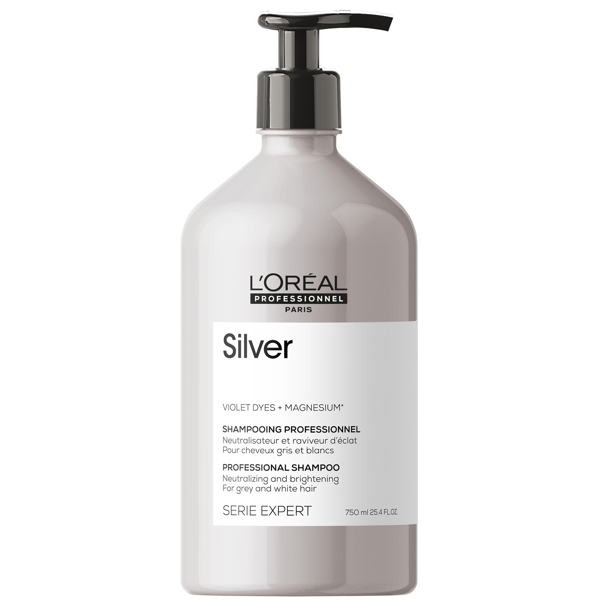 แท้ฉลากไทย NewPackage L'Oreal Professionnel Serie Silver Neutralising Shampoo 500ml