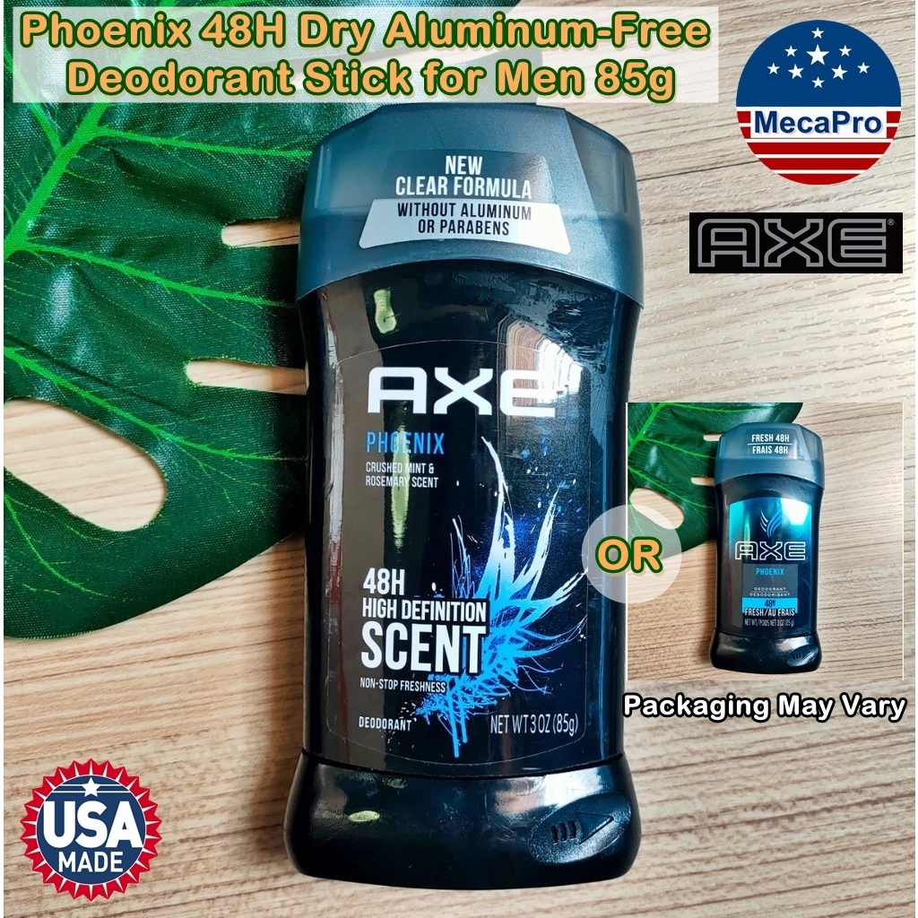 โปรโมชั่น AXE® Phoenix 48H Dry Aluminum-Free Deodorant Stick for Men 85g ผลิตภัณฑ์ระงับกลิ่นกาย โรลออนสติ้ก สำหรับผู้ชาย