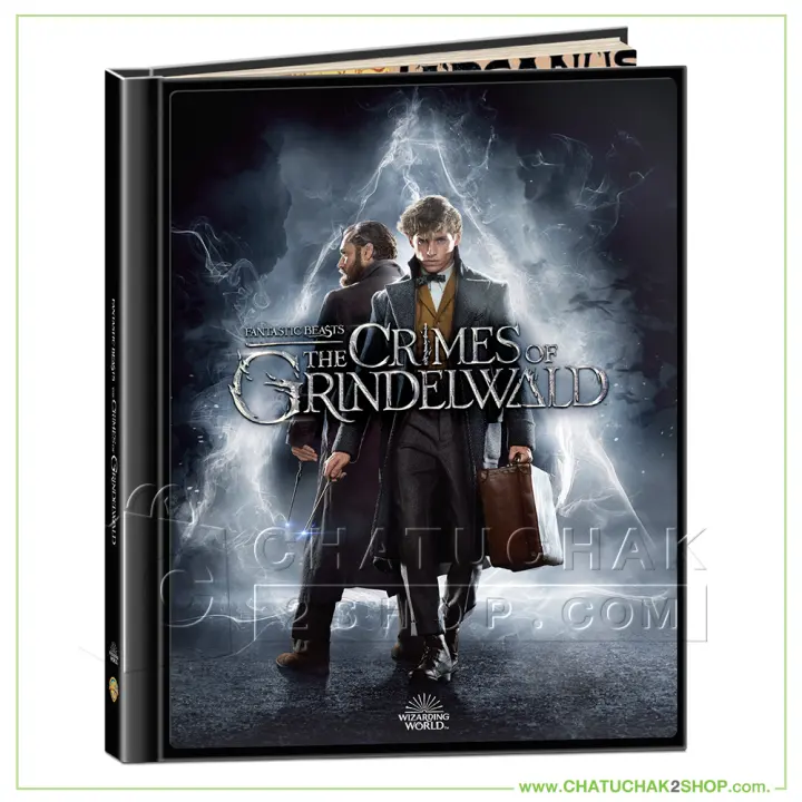 ส ตว มห ศจรรย อาชญากรรมของกร นเดลว ลด ด จ บ ค บล เรย 3 ม ต บล เรย ปกต แถมโปสการ ด 1 ช ด Fantastic Beasts The Crimes Of Grindelwald Blu Ray Digibook Includes 2d 3d แถมโปสการ ด 1 ช ด Lazada Co Th