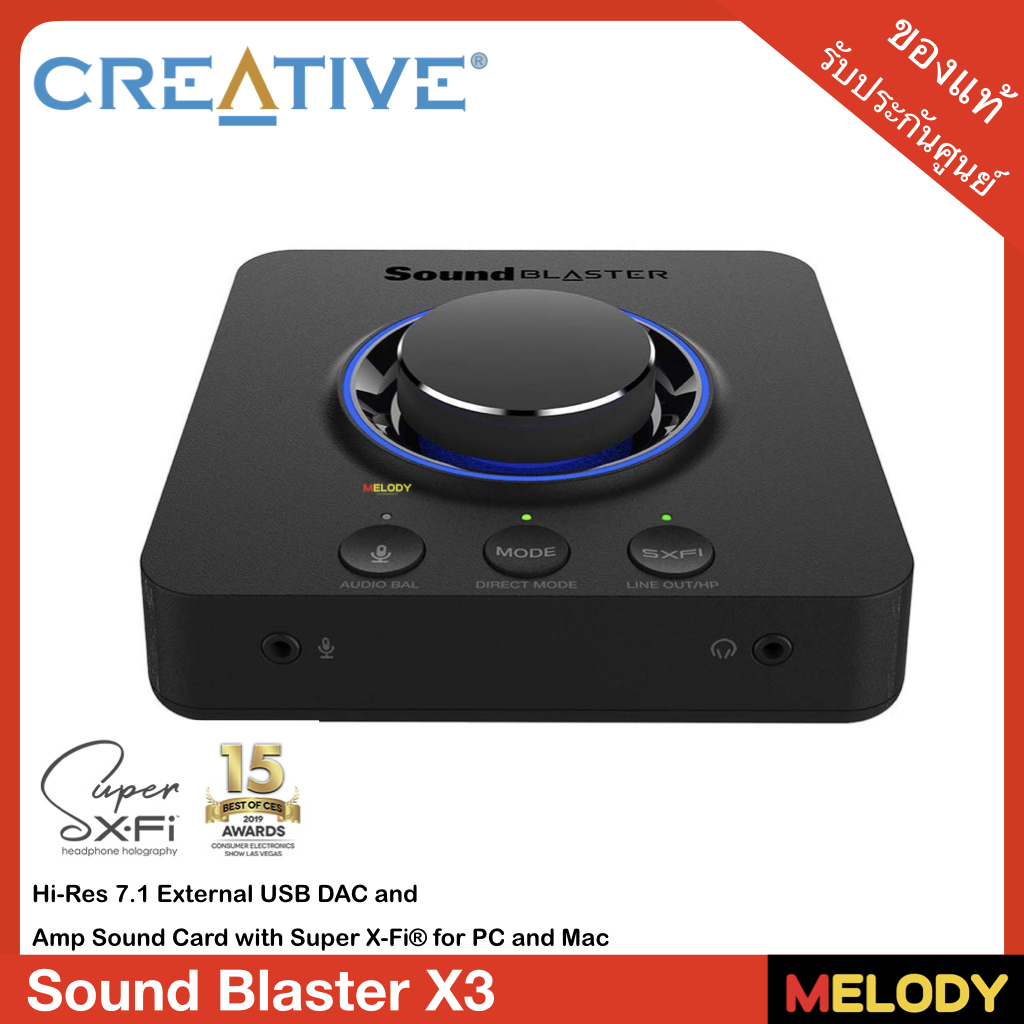 creative sound blaster x3