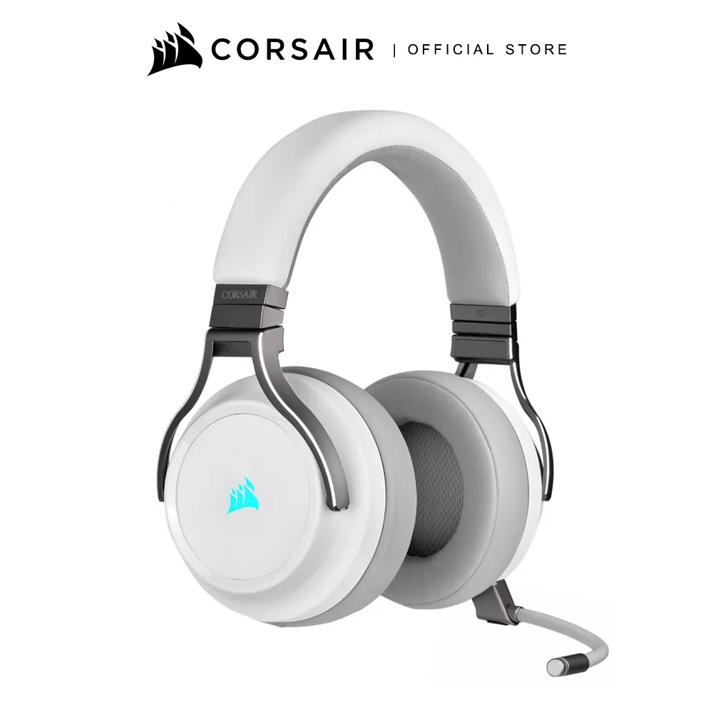 CORSAIR Gaming Headset VIRTUOSO RGB WIRELESS High-Fidelity Gaming ...