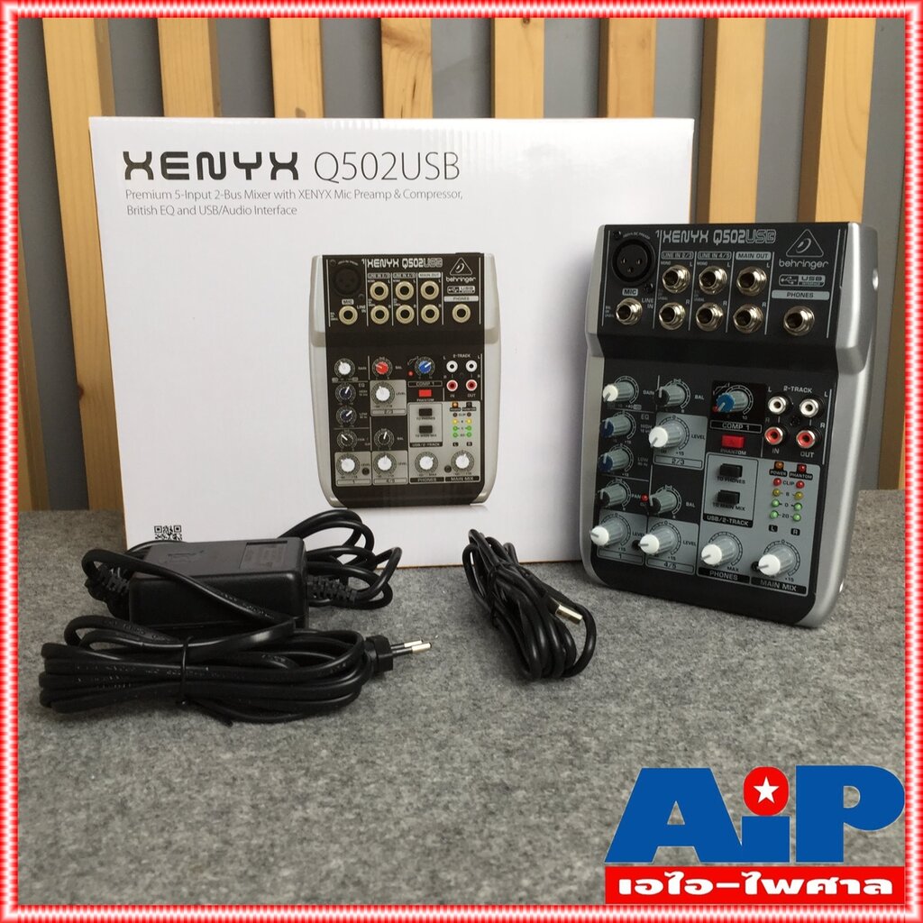 can i use a behringer xenyx q502usb as an interface