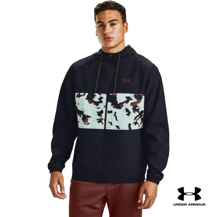 Men's UA Sportstyle Camo Windbreaker Jacket atelieryuwa.ciao.jp