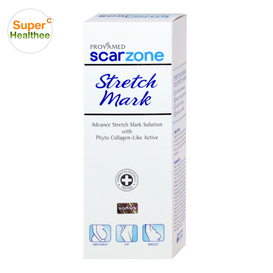 โปรโมชั่น Provamed Stretch Mark Cream 200ml โปรวาเมด ผิวแตกลาย ผิวแห้ง สำหรับคนท้อง