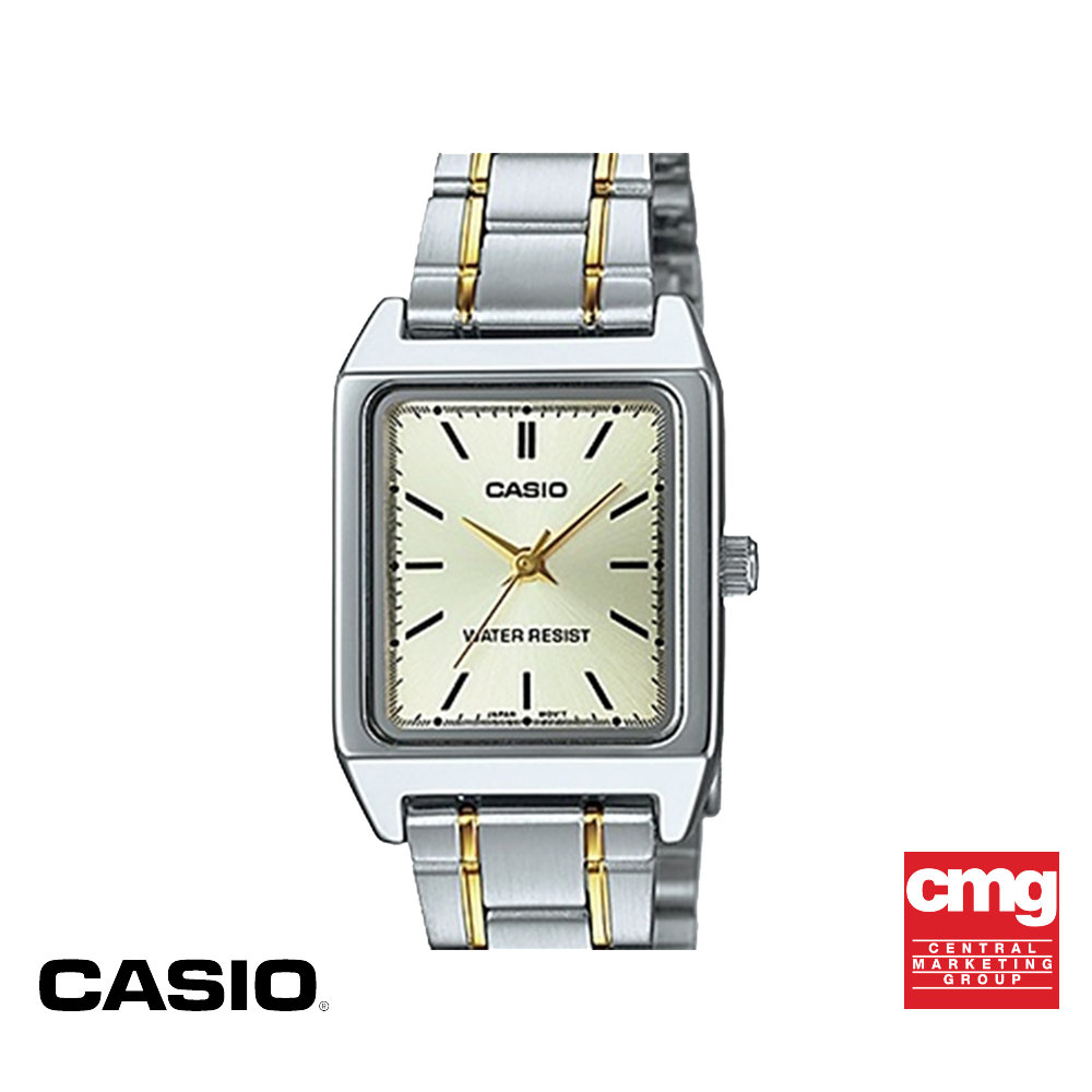 [ของแท้] CASIO นาฬิกาข้อมือผู้หญิง GENERAL รุ่น LTP-V007SG-9BUDF นาฬิกา นาฬิกาข้อมือ นาฬิกาผู้หญิง