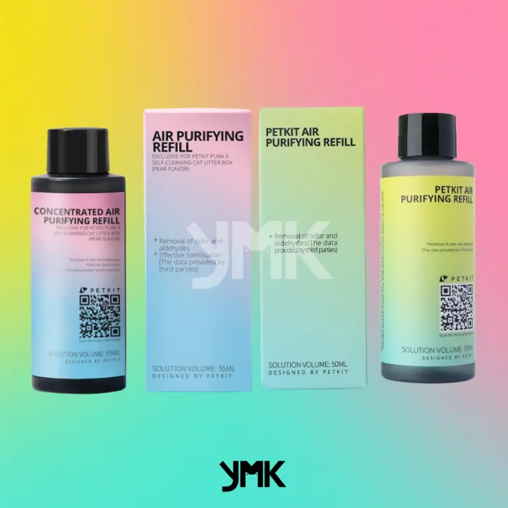 รีฟิลน้ำยาดับกลิ่นสำหรับห้องน้ำแมวอัตโนมัติ Petkit Pura X & Pura Max