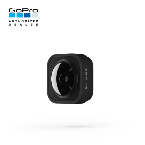 GoPro MAX Lens Mod เลนส์เสริมสำหรับ HERO9 Black ให้สามารถเก็บภาพกว้างขึ้น, ระบบกันสั่น MAX HyperSmooth, Horizon Lock, รองรับที่ความละเอียดสูง 2.7K