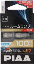 T10 LED PIAA 6000K 100lm Ultra High Color Rendering (HCRI)