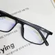 [โค้ดส่วนลดสูงสุด 100] ALP Computer Glasses แว่นกรองแสง แว่นคอมพิวเตอร์ แถมกล่องและผ้าเช็ดเลนส์ กรองแสงสีฟ้า Blue Light Block กันรังสี UV, UVA, UVB  รุ่น ALP-E034. 