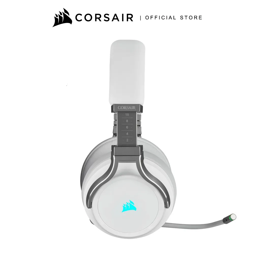 CORSAIR Gaming Headset VIRTUOSO RGB WIRELESS High-Fidelity Gaming ...