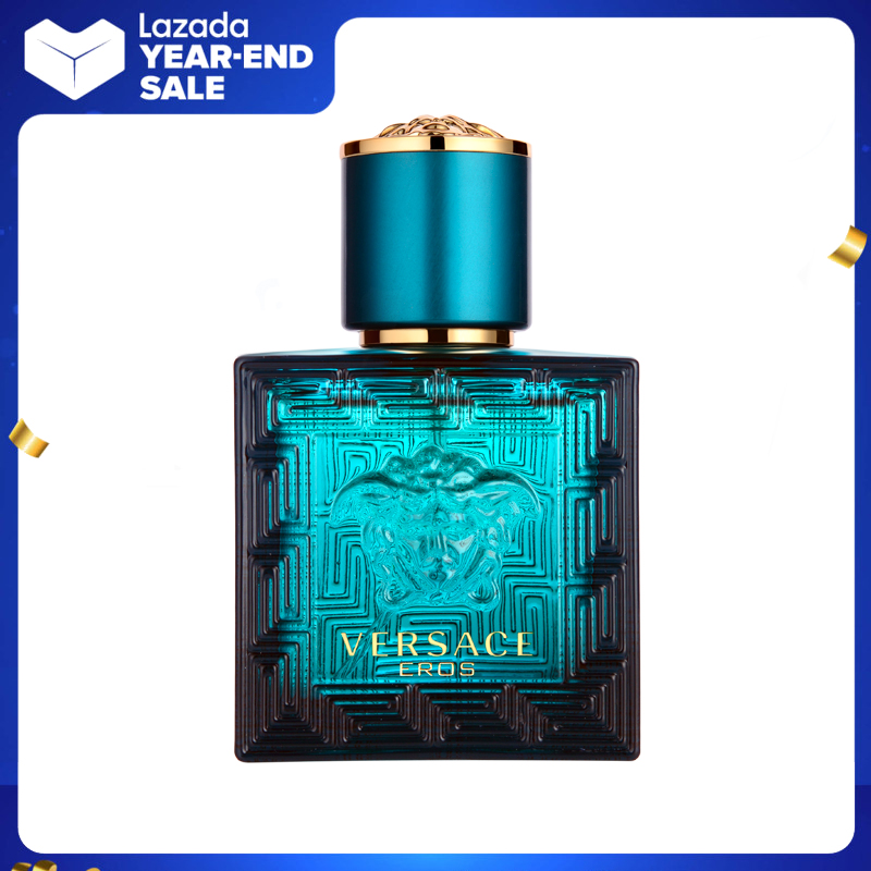 ราคา นำ้หอม น้ำหอมผู้ชาย เวอซาเช Versace perfume กลิ่นหอมอ่อน Versace Eros Eau De Toilette(EDT) 100ML Men's Perfume
