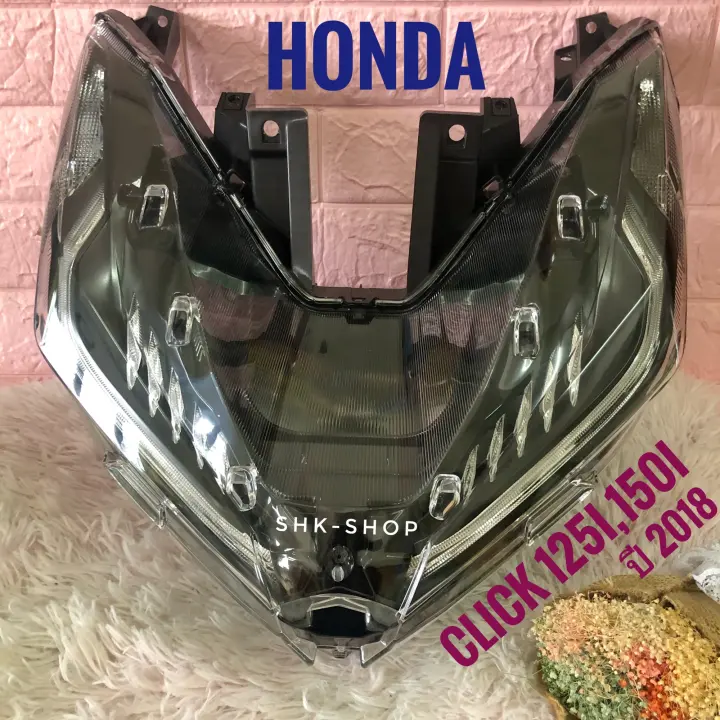 ช ดไฟหน า ฮอนด า คล ก 125ไอ 150ไอ ป 18 Honda Click 125i 150i 18 Led ไฟหน า มอเตอร ไซค Lazada Co Th