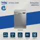Beko [ส่งฟรี ติดตั้งฟรี] เครื่องล้างจาน รุ่นDFN28424X สีสแตนเลส รับประกันมอเตอร์ 12 ปี. 