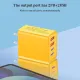 หัวชาร์จเร็ว หัวชาร์จPDที่ชาร์จเร็ว120W Fast Charge adapterQC3.0อแดปเตอร์ ชุดชาร์จเร็ว4ช่องB259. 