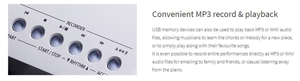 how to record digital piano