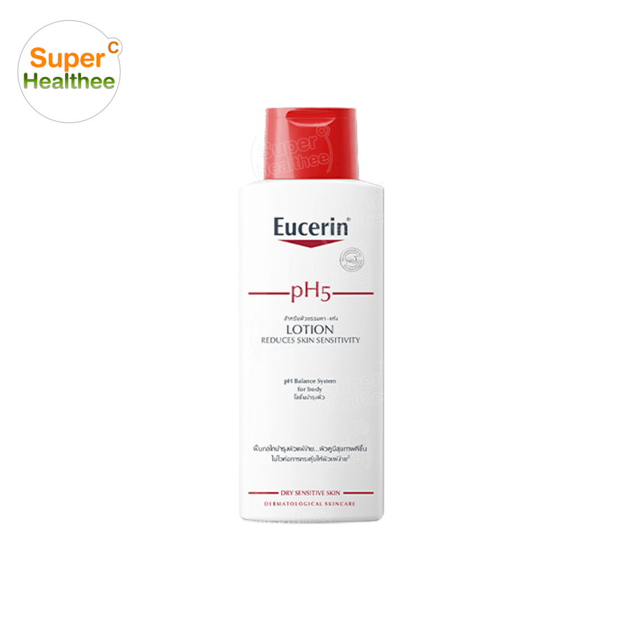 แนะนำ Eucerin pH5 lotion 250 ml ยูเซอริน พีเอ็ช 5 โลชั่น 250 มล.