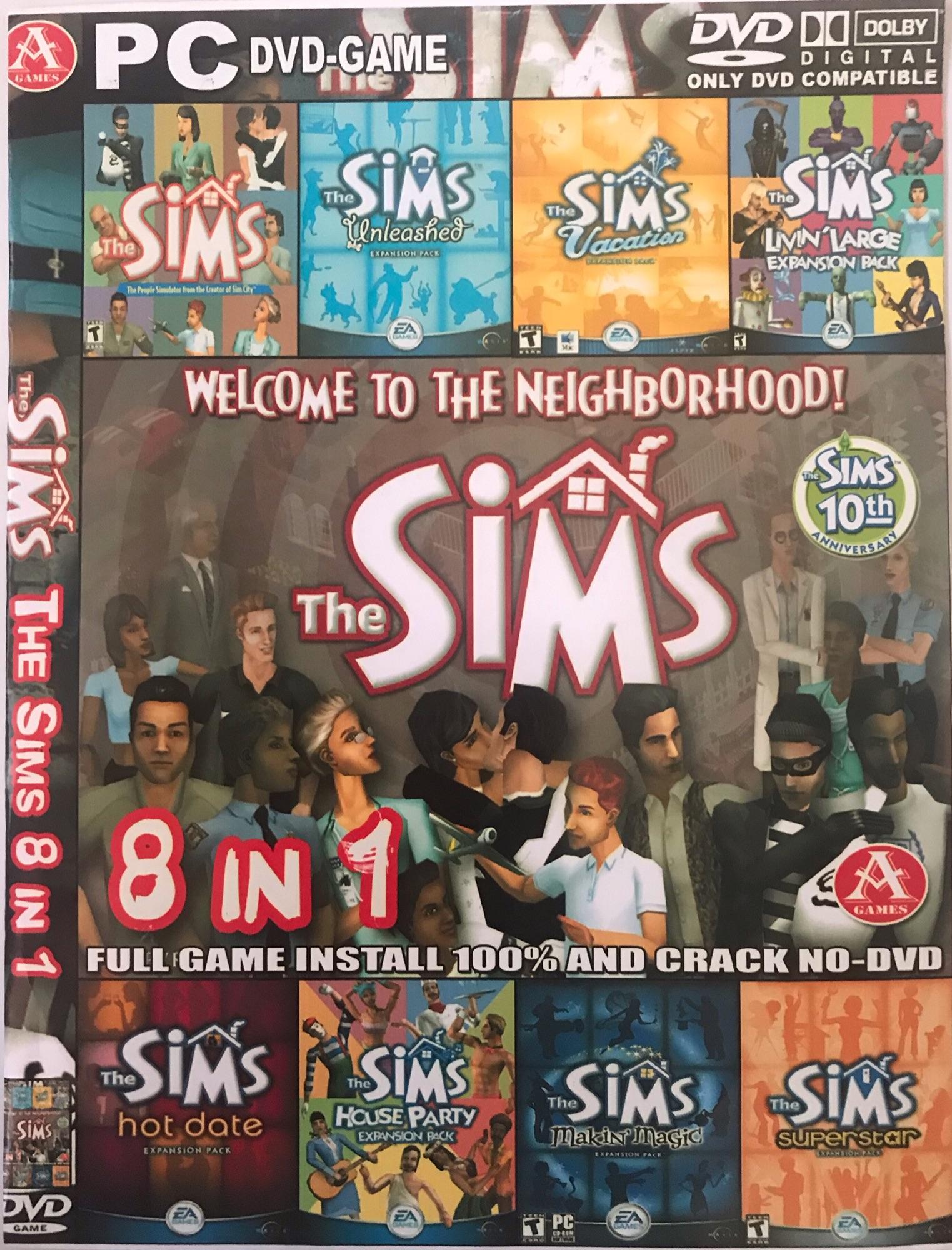 the sims 1 8 in 1