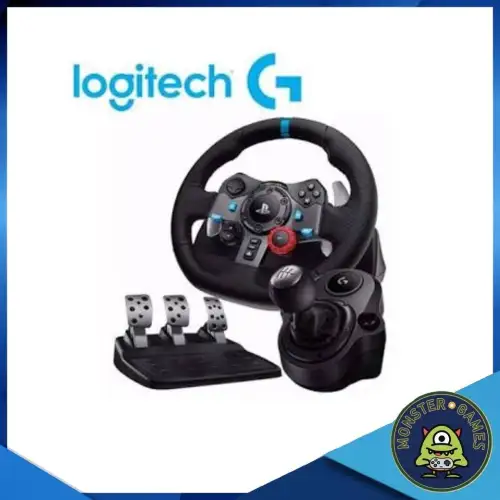 พวงมาลัยรถพร้อมเกียร์ Logitech G29 (Driving force racing wheel and shifter Logitech G29)(พวงมาลัย Logitech G29)