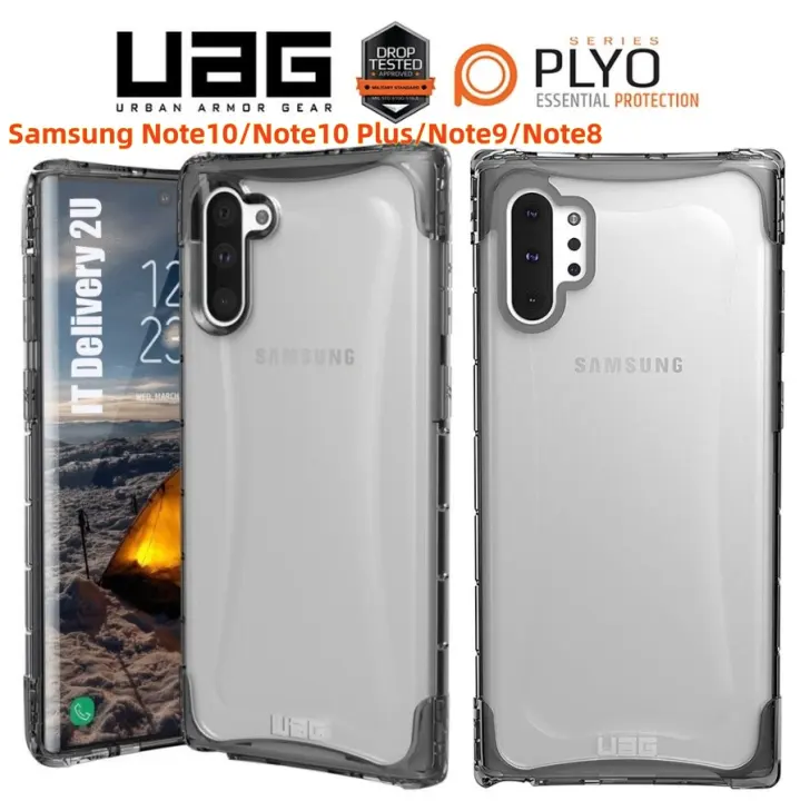 Case Samsung Note 10/Note10 Plus Uag PLYO Protective Samsung Galaxy Note8/Note9 กันกระแทก เคสเข็ง-แบบใส