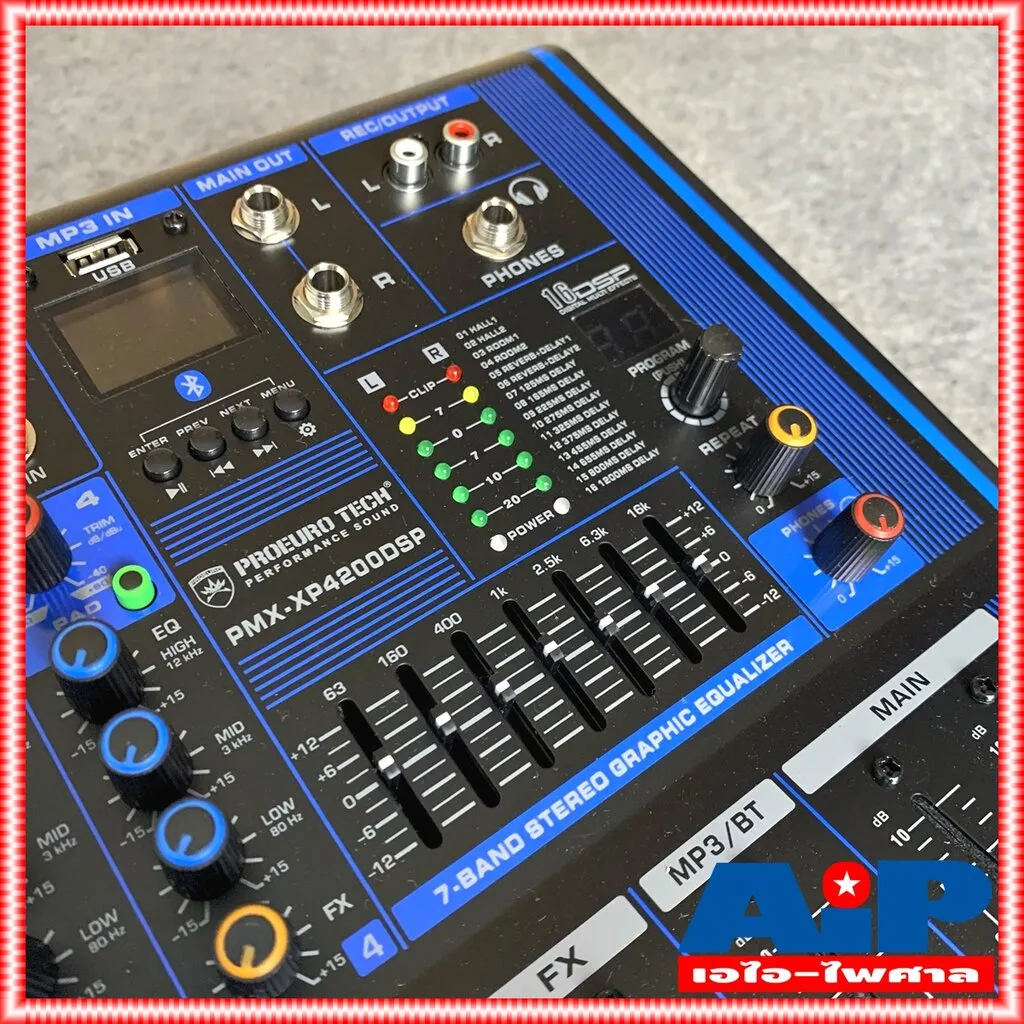 PROEUROTECH PMXXP4200DSP POWERMIXER มิกซ์ มิกเซอร์ เพาเวอร์มิกซ์ PMX