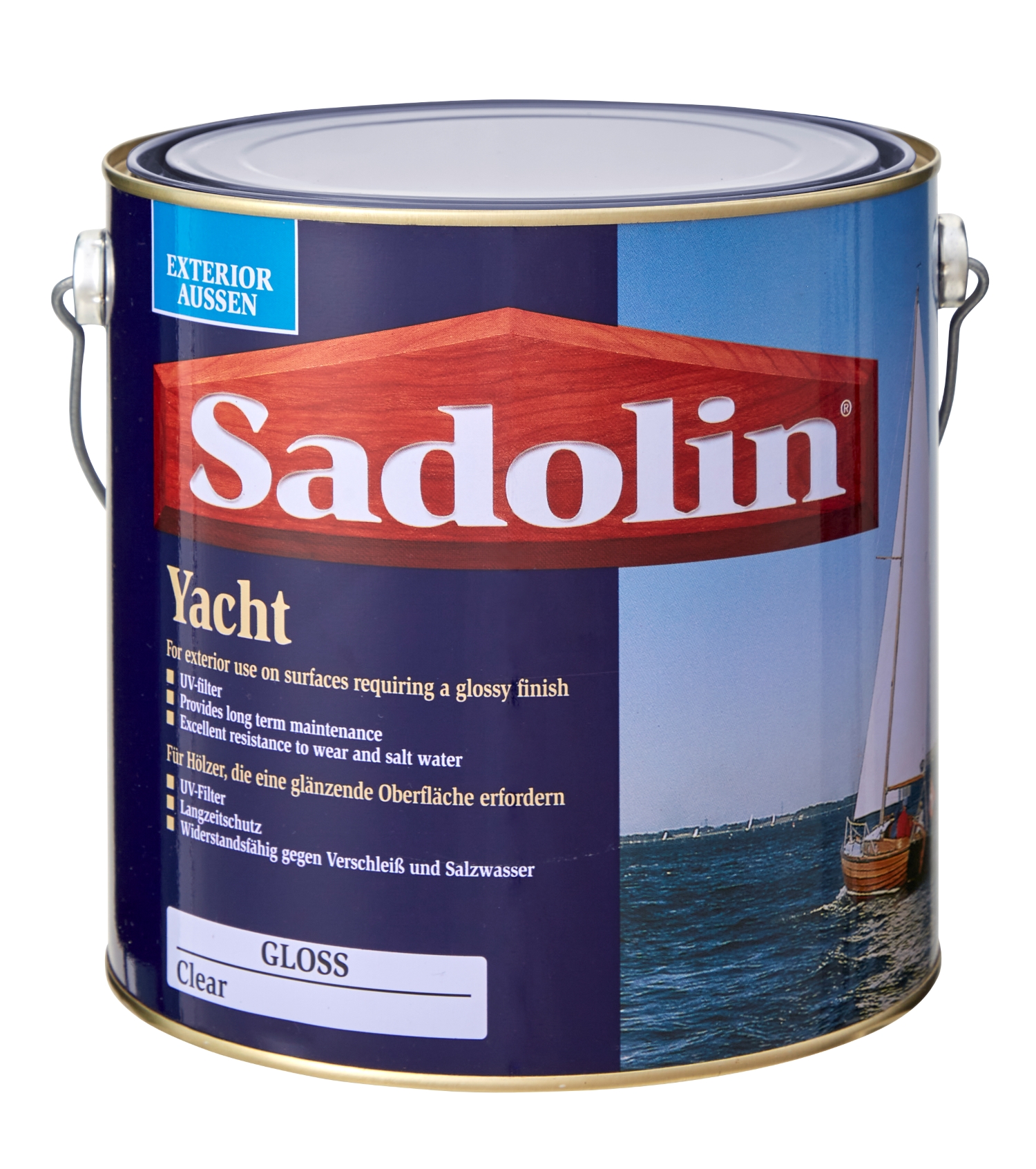 ราคา Sadolin Yacht ซาโดลิน น้ำยาเคลือบไม้ คุณภาพสูง ทนการขัดถูเหยียบย้ำ ป้องกันUV ฝน ไอทะเล