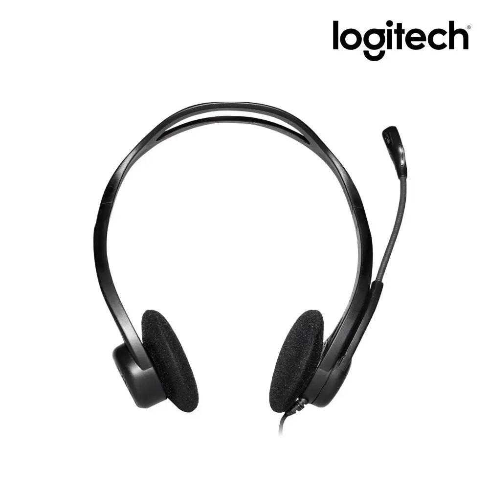 Logitech H370 USB Computer Headset Black