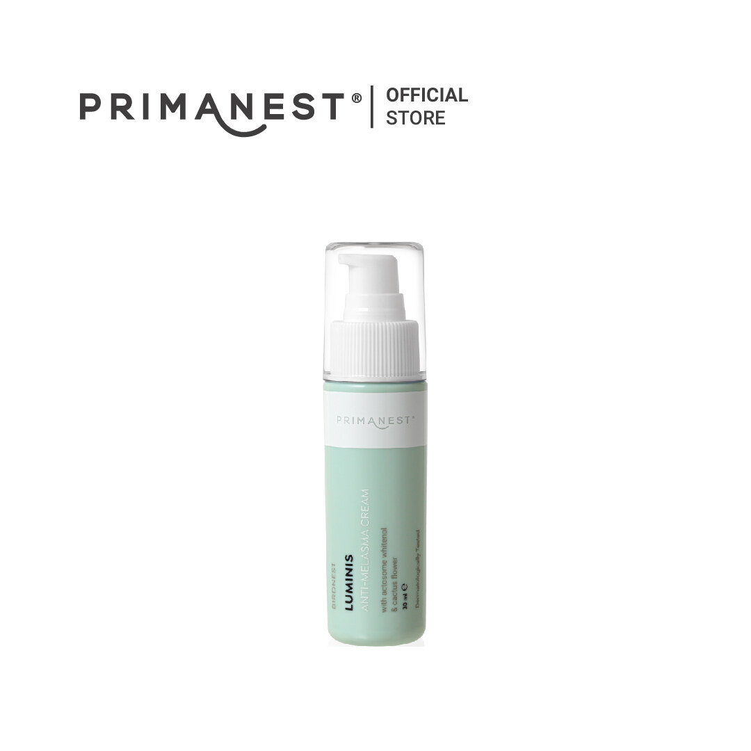 แนะนำ PrimaNest Birdnest Luminis Anti - Melasma Cream 30 g พรีมาเนสท์ ครีมบำรุง ลดเลือนรอยฝ้า กระ จุดด่างดำ