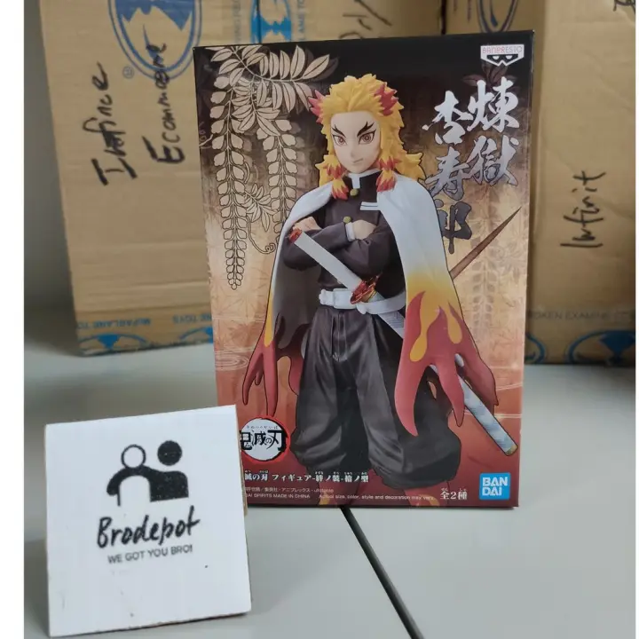 Ready Stock Banpresto Demon Slayer Kimetsu No Yaiba Figure Vol 11 A Kyojuro Rengoku Lazada Co Th