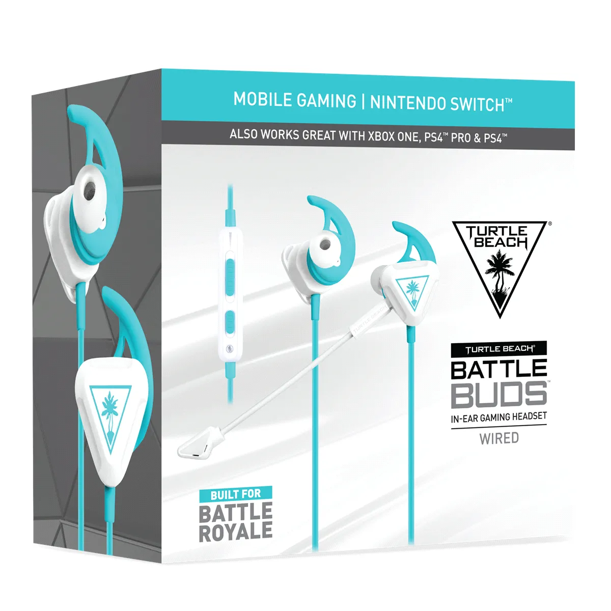 Turtle Beach Battle Buds In-Ear Gaming Headset - Black/Silver หูฟังเกม ...