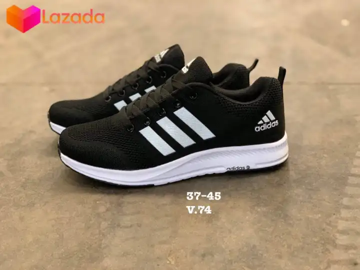 มาใหม รองเท าผ าใบadidasผ หญ ง ผ ชาย ส ดำ 37 45 มาใหม ส งไว Lazada Co Th