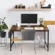 [รับประกัน10ปี] Siamhome โต๊ะคอมพิวเตอร์ โฮมออฟฟิศ โต๊ะเขียนหนังสือพร้อมกระเป๋าเก็บของและที่เกี่ยวหูฟังโลหะสำหรับผู้ใหญ่ วัยรุ่น เด็ก. 