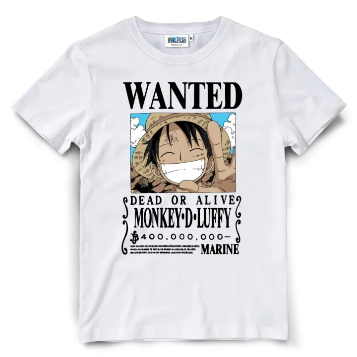 เส อย ดว นพ ช One Piece 279 Wh Luffy Wanted Lazada Co Th