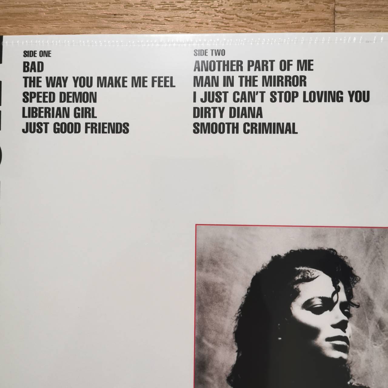 michael jackson bad album on vinyl