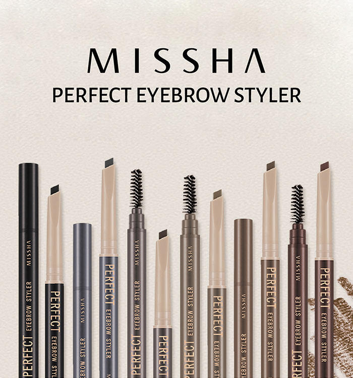รีวิว (ของแท้) MISSHA Perfect Eyebrow Styler 0.4g ดินสอเขียนคิ้วหมุนอัตโนมัติ ดินสอเขียนคิ้ว ( มี 4 สีให้เลือก)