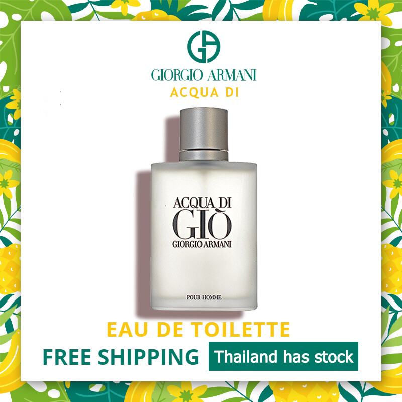 ✽100%ของแท้✽นำ้หอม น้ำหอมผู้ชาย Giorgio Armani Perfume กลิ่นหอมอ่อน Giorgio Armani Acqua Di Gio Men's Perfume Eau De Toilette(EDT) 100MLღ
