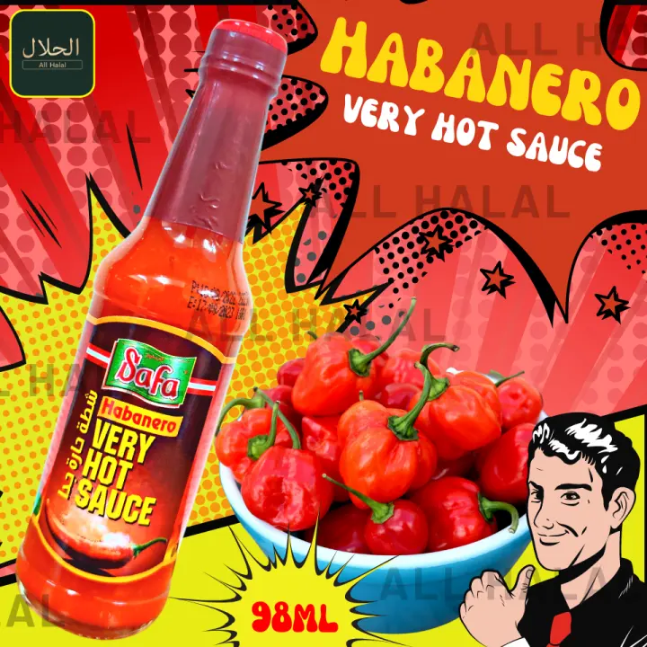 ซอสพริก ซอสเผ็ดhabanero Very Hot Sauce صلصة هابانيرو حارة جدا พริกอาบา