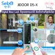 (ราคาขายส่ง) SebO JIDOOR D5-X Digital Door Lock ตัวล็อคประตูอัตโนมัติแบบไร้สายทั้งระบบ ภายนอกกันน้ำ IP65 ติดตั้งเองได้ ติดได้ทั้งบานเลื่อน บานผลัก. 