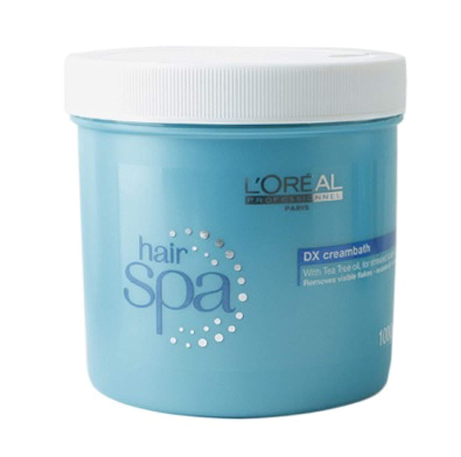 แนะนำ Loreal Hair Spa (Detoxifying) Creambath 1000 ml ลอรีอัล โปรเฟสชั่นแนล แฮร์สปา ทรีทเม้นต์ หมักผม-อบไอน้ำ **ดีท็อกซิฟายอิ้ง** ครีมบาธ 1000ml