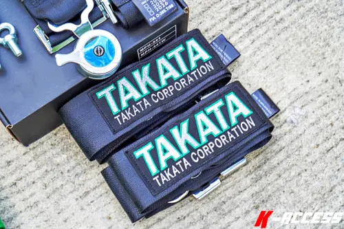 เบลท์ TAKATA Belt 4 จุด เบลท์ ทากาตะแต่ง Belt TAKATA ซิ่ง เข็มขัดรัดนิรภัยในรถยนต์แต่ง TAKATA 4 จุด เหนียว แน่น ทนทาน เสริมความปลอดภัย