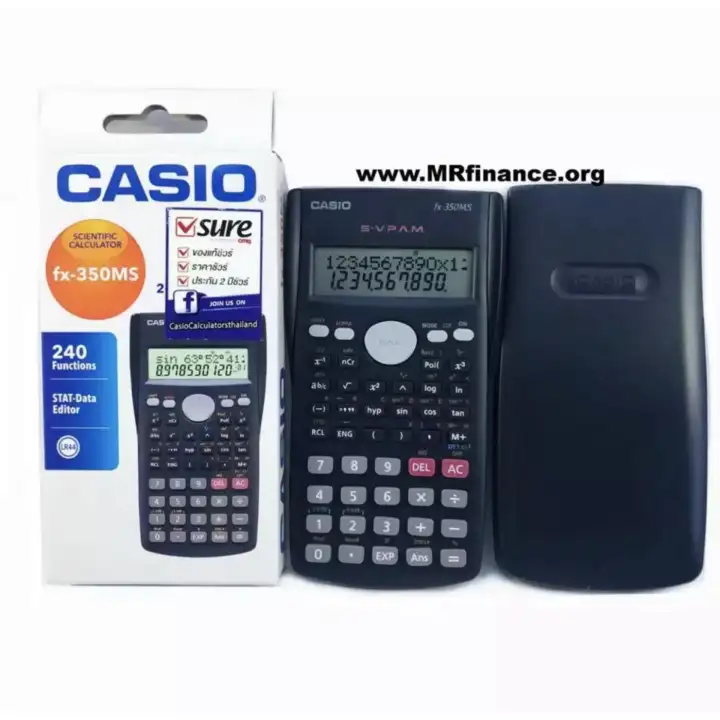 Casio เคร องค ดเลขว ทยาศาสตร คาส โอ ร น Fx 350ms Lazada Co Th