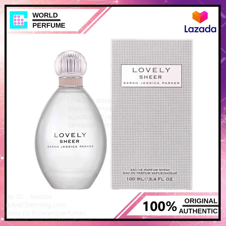 Sarah Jessica Parker Lovely Sheer Edp 100 Ml Lazada Co Th