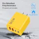 หัวชาร์จเร็ว หัวชาร์จPDที่ชาร์จเร็ว120W Fast Charge adapterQC3.0อแดปเตอร์ ชุดชาร์จเร็ว4ช่องB259. 