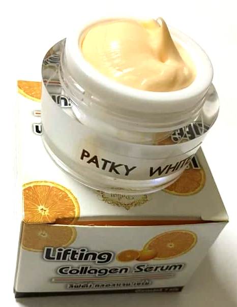 ซื้อที่ไหน แพ็คกี้ไวท์ Patky White มาร์คส้ม ลิฟติ้ง คอลลาเจน เซรั่ม (ของแท้ 100%) Lifting Collagen Serum (มาส์กส้ม/มาส์คส้ม/มาร์คส้ม/มาร์กส้ม/มาคส้ม)